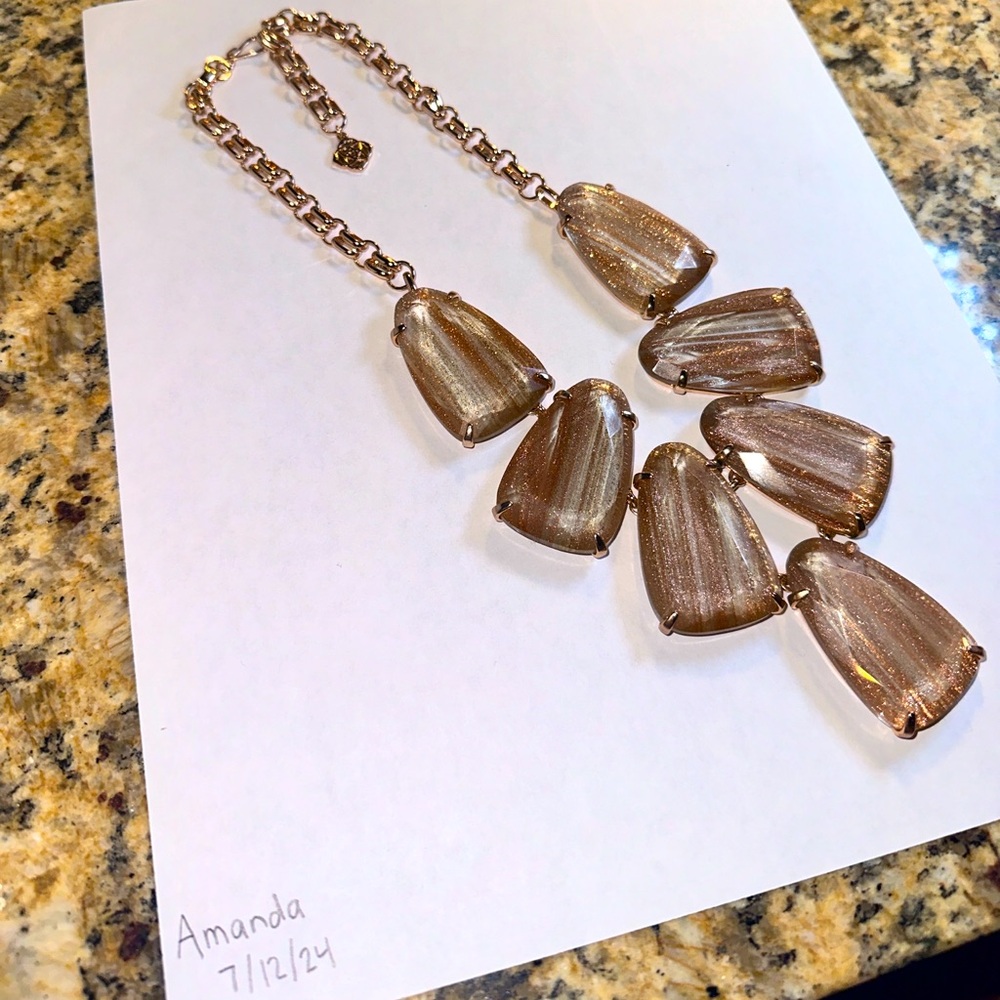 Kendra Scott Gold Dust Harlow Necklace